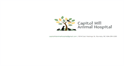 Desktop Screenshot of capitolhillanimalhospital.com